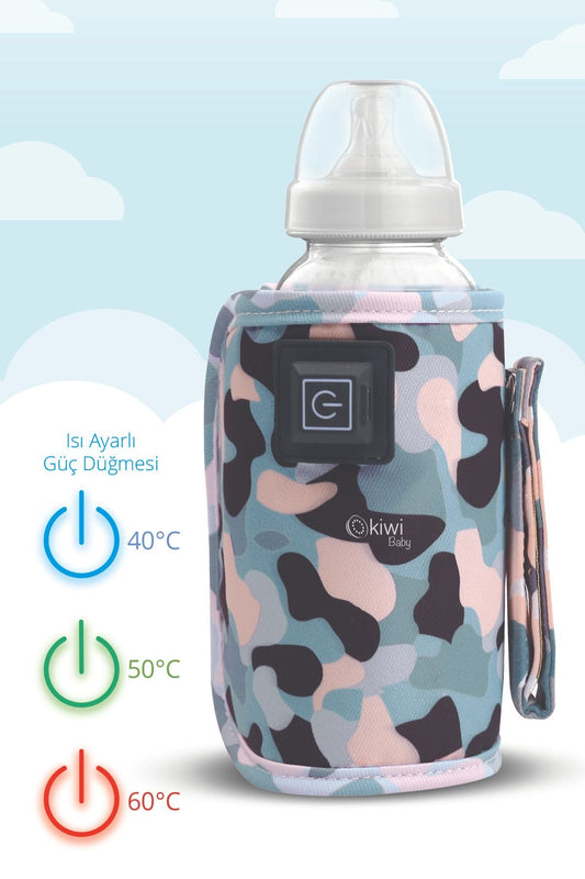 Kiwibaby Biberon Isıtıcı, Usb Taşınabilir Kademeli Süt Şişe Bebek Biberon Isıtma Kbaby