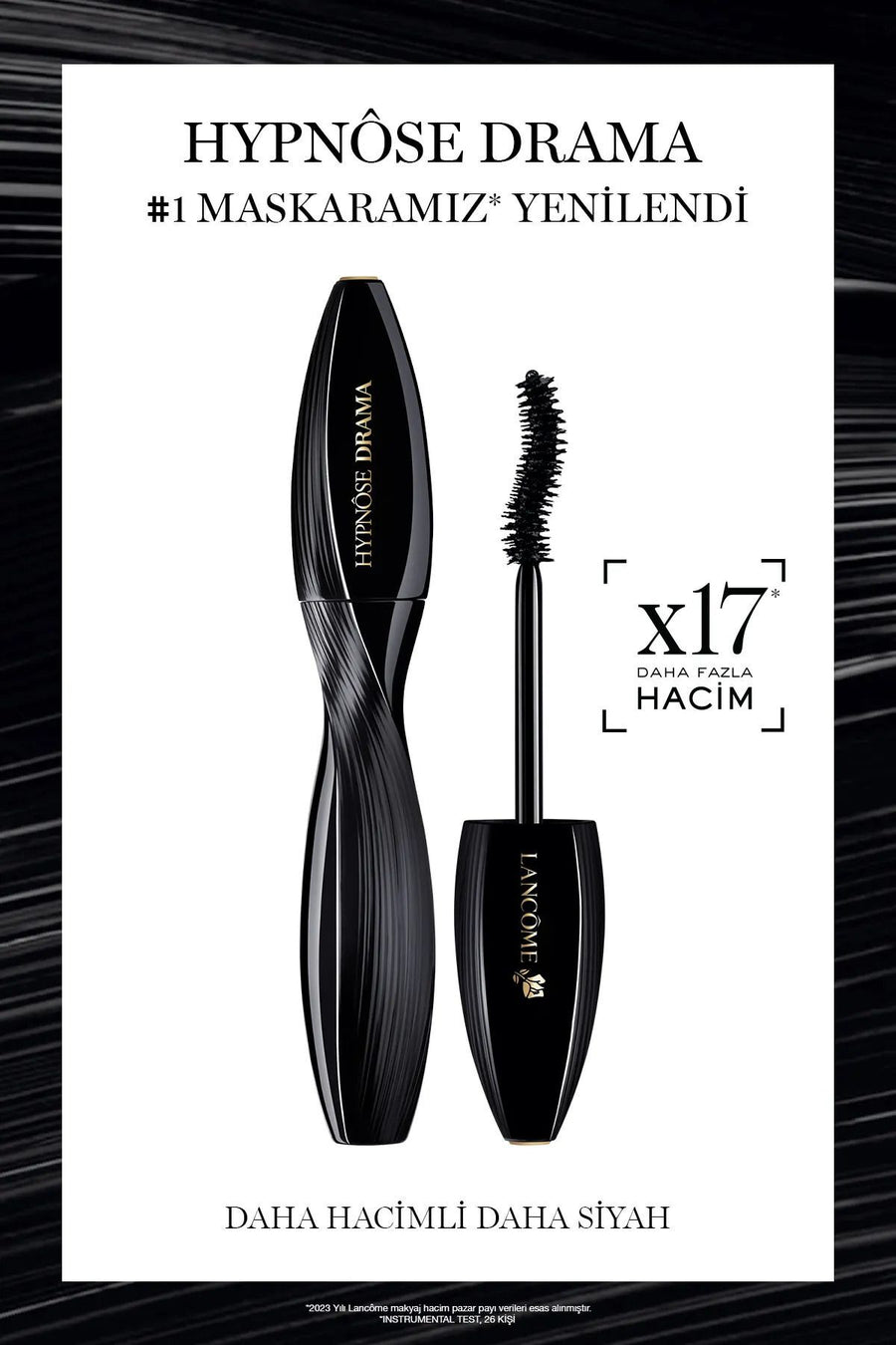 Lancome Hypnose Drama Anında Dolgunluk ve Hacim Etkili Maskara 01 3614273987714