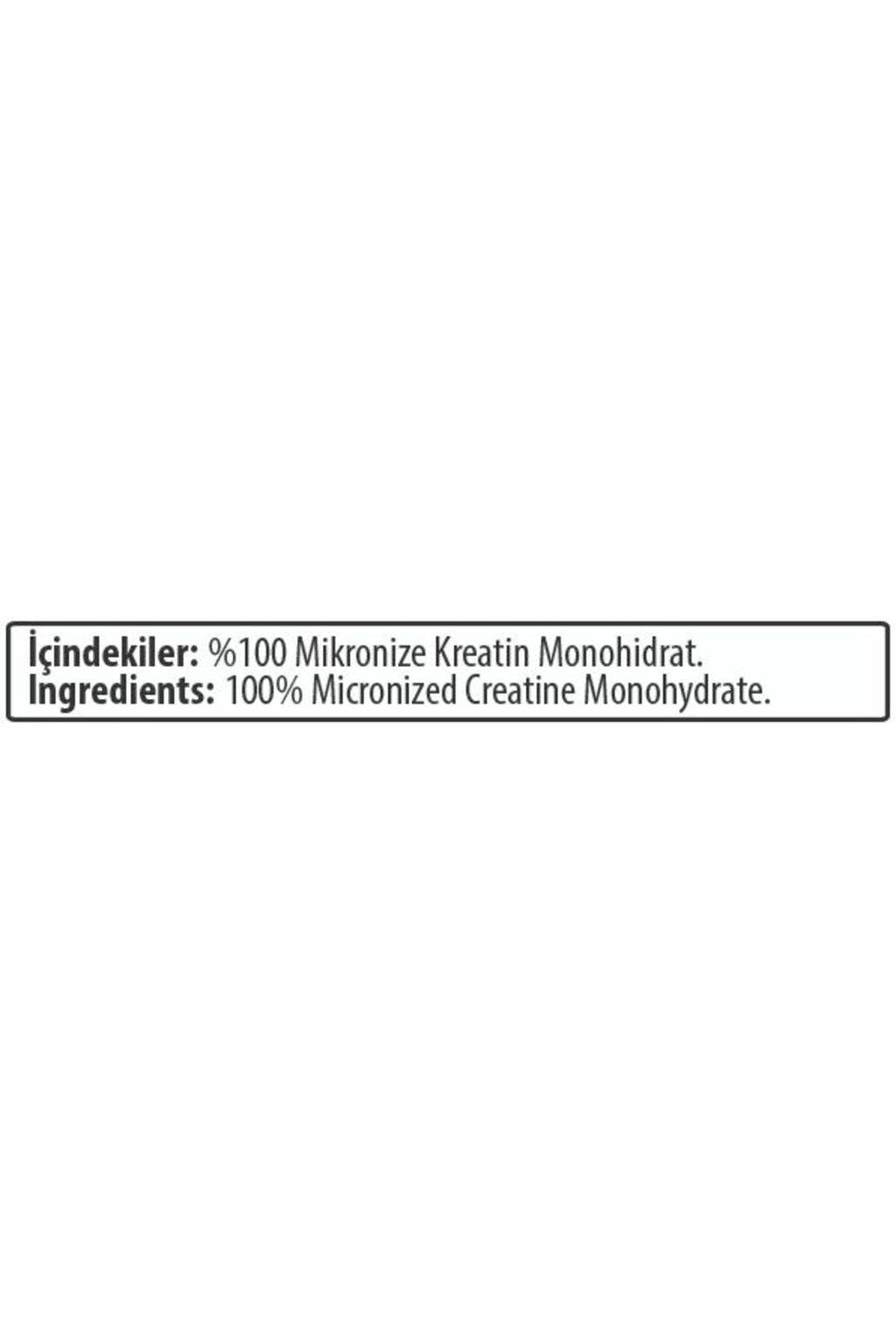 Hardline Kreatin %100 Mikronize 300 gr 60 servis aromasız
