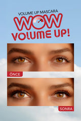 Flormar Volume Up Mascara Yoğun Hacim ve Lifting Etkili Kat Kat Uygulanabilir Maskara
