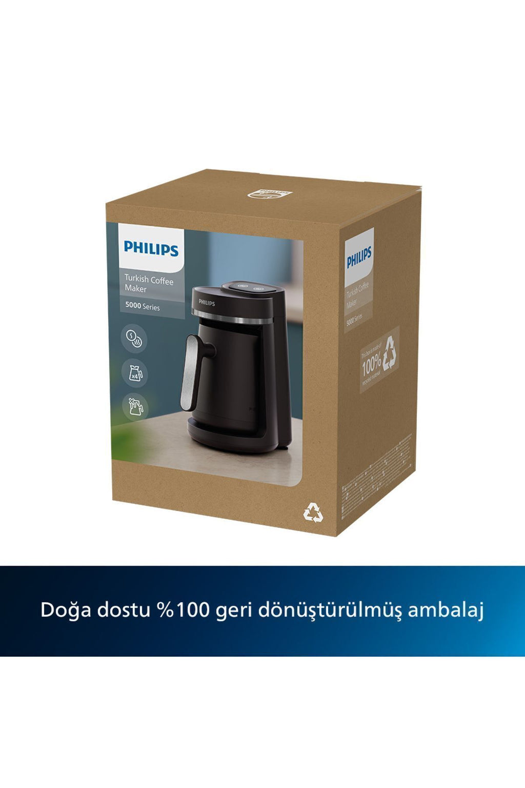 Philipserisi Türkahvesi Makinesi, Közde Türkahvesi Pişirme Fonksiyonu, HDA/ - Görsel 8