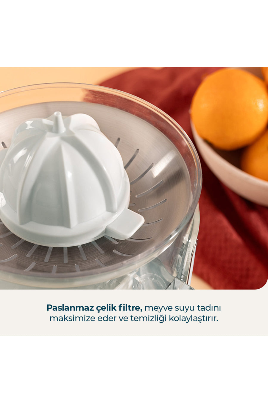 CECOTEC Xqueeze Retrojuice 1000 Blue Elektrikli Narenciye Sıkacağı | Retro Tasarım