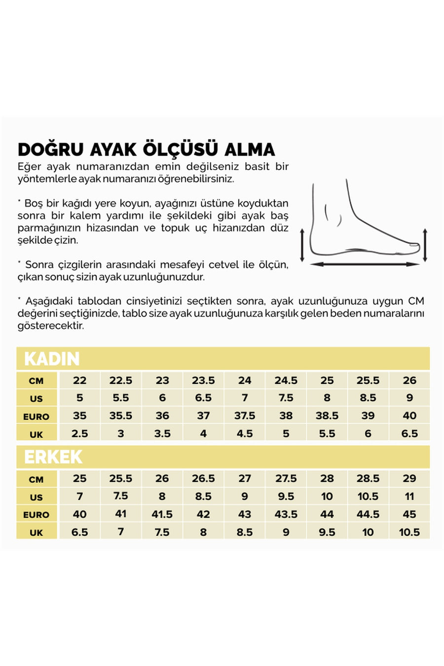 Jack Lion Erkek Sneaker Gündelik Ortopedik Ayakkabı Efgcmfrt105 - Beyaz