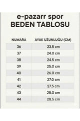 Gerok Siyah Beyaz Unisex Triko Yazlık Spor Ayakkabı • Hafif & Rahat Günlük Kullanım - Siyah Beyaz