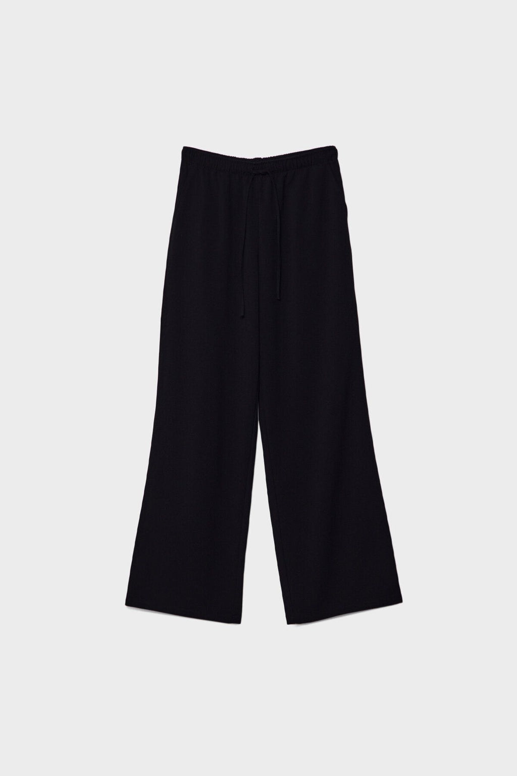 Stradivarius Uzun dökümlü şık pantolon Standart XS