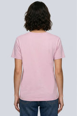 Brix Kadın %100 Pamuk V Yaka T-Shirt Lila - Lila