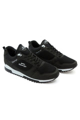 Slazenger Azez Siyah Beyaz Unisex Rahat Sneaker Spor Ayakkabı - Siyah Beyaz