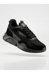 Slazenger Azez Siyah Beyaz Unisex Rahat Sneaker Spor Ayakkabı - Siyahsiyah
