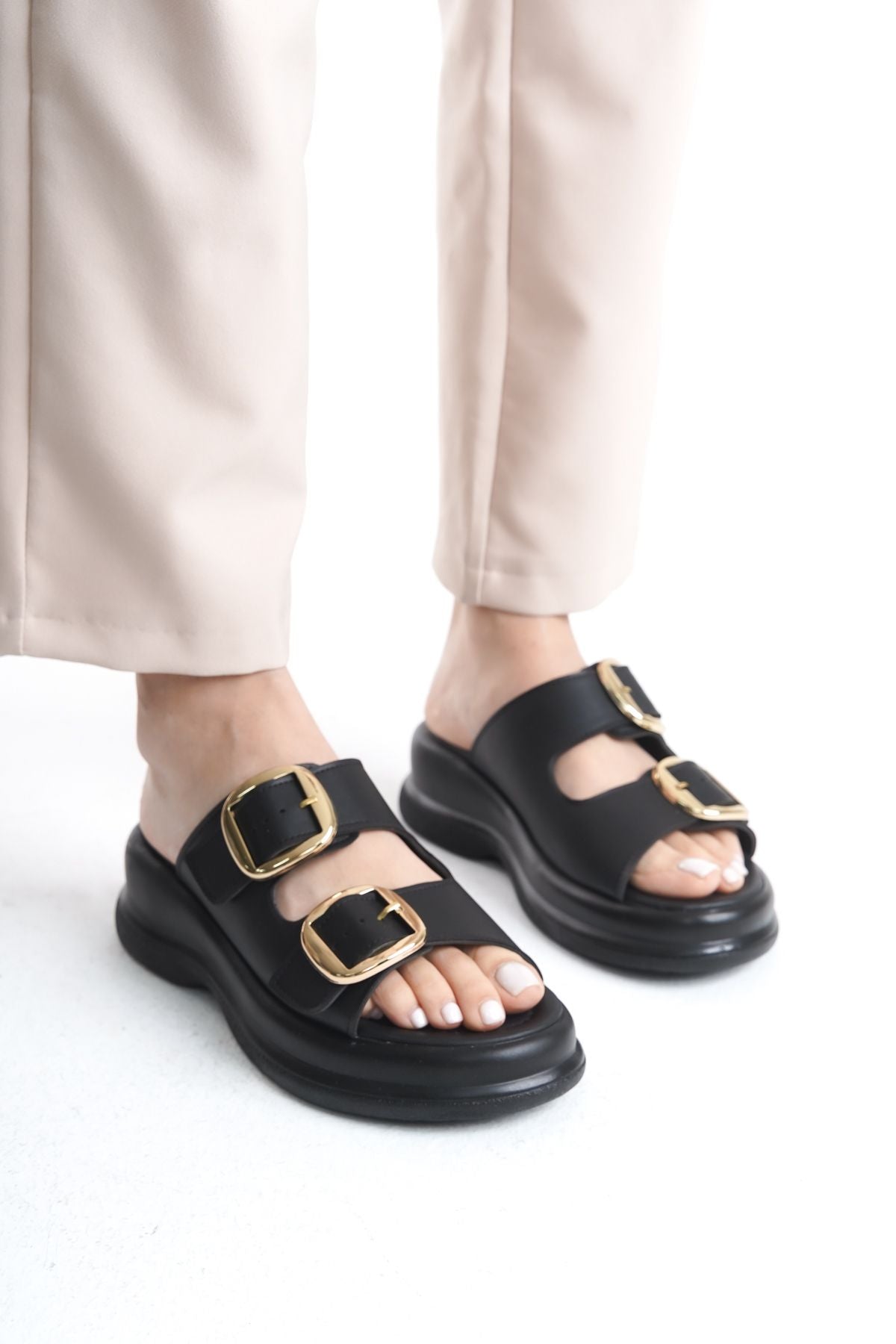 SH SİLVER MODA Kadın terlik şık ve hafif rahat