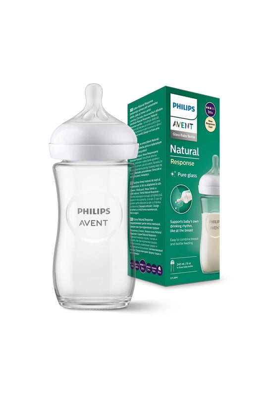 Philips Avent Natural Response Cam Biberon Ay+ ml, Tepkili Biberon Emziği SCY/