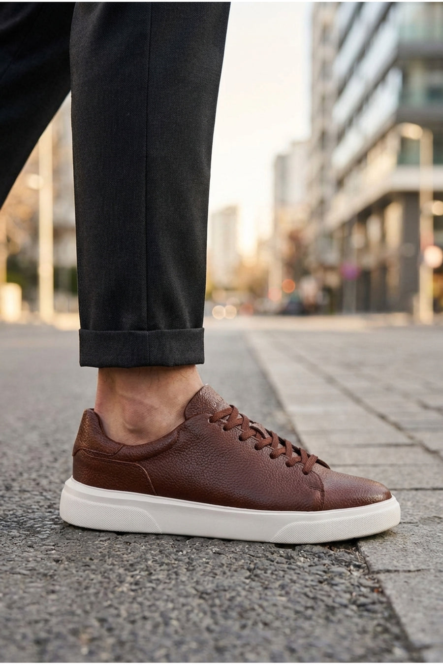 Lufian Gage Erkek Sneaker Ayakkabı Beyaz - Tommy