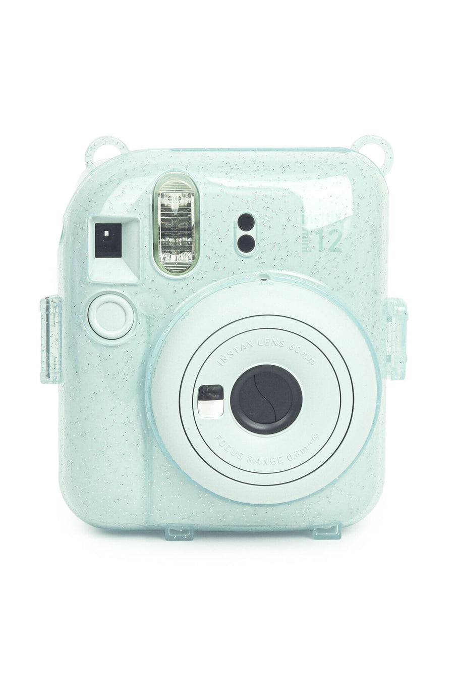 Fujifilm Instax Mini 12 Yeşil Fotoğraf Makinesi-10'lu Film-kıskaçlı Stand-pvc Albüm Ve Simli Pleksi Kılıf Set - Yeşil