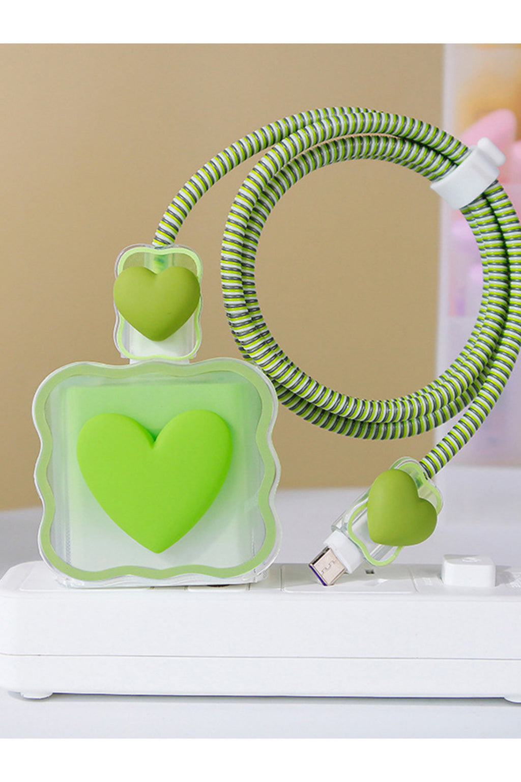 Dublin İphone 18w/20w Uyumlu Şarj Aleti Kılıfı, Şarj Kablosu Koruma Aparatı, Toparlayıcı, Koruyucu