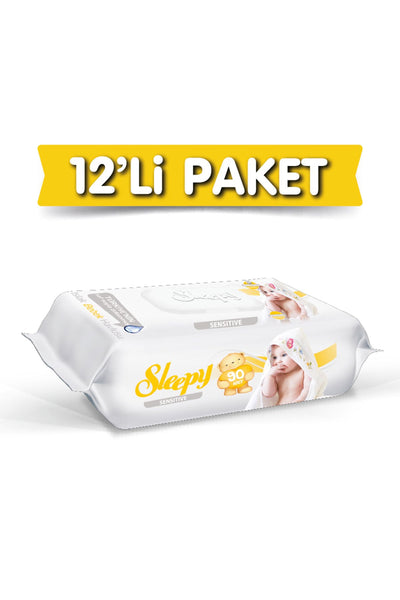 Sleepy Sensitive Islak Havlu xLı Paket Yaprak