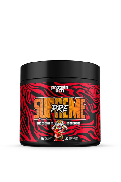Proteinocean Preworkout Supreme Tigers Blood - 280g - 20 Servis