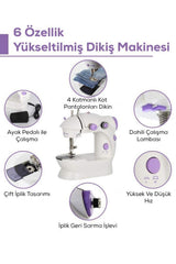 DEMPOWER Mini Ev Tipi Dikiş Makinesi