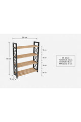 bituclass DEKORATİF (5 ÇITALI) MASİF AHŞAP PLASTİK AYAKKABILIK 4 KATLI (MDF DEĞİLDİR.mdf kolay kırılır !!!)