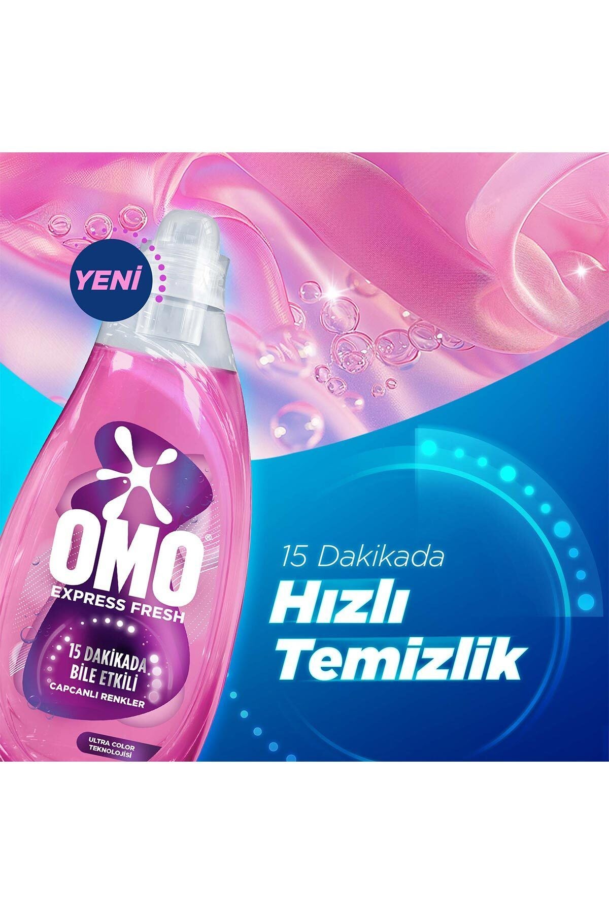 Omo Express Fresh Beyaz Ve Renkliler ml Renkli Ve Siyah ml - Görsel 5