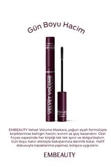 Embeauty Ultra Siyah Dolgunlaştırıcı Maskara – Hacim ve Uzunluk Etkili