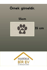 Harikabirev KEDİ VE KÖPEK MAMA ALTLIGI EVCİL HAYVAN BESLENME MATI KOLAY (MAVİ) TEMİZLENİR YIKANABİLİR