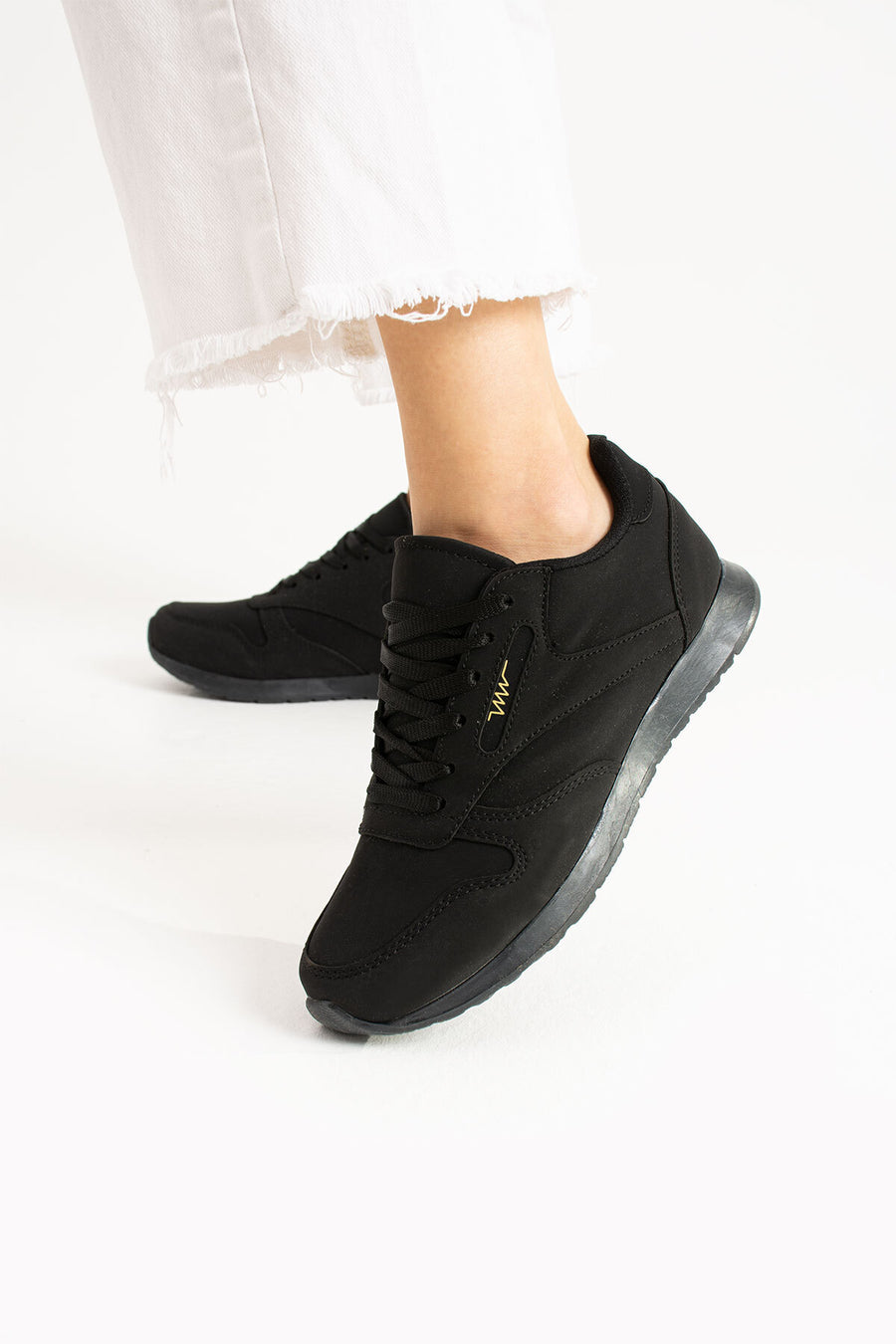 Peaker Club Peaker Sneaker Unısex Rahat Günlük Kullanıma Uygun Ergonomik Spor Ayakkabı - Siyah