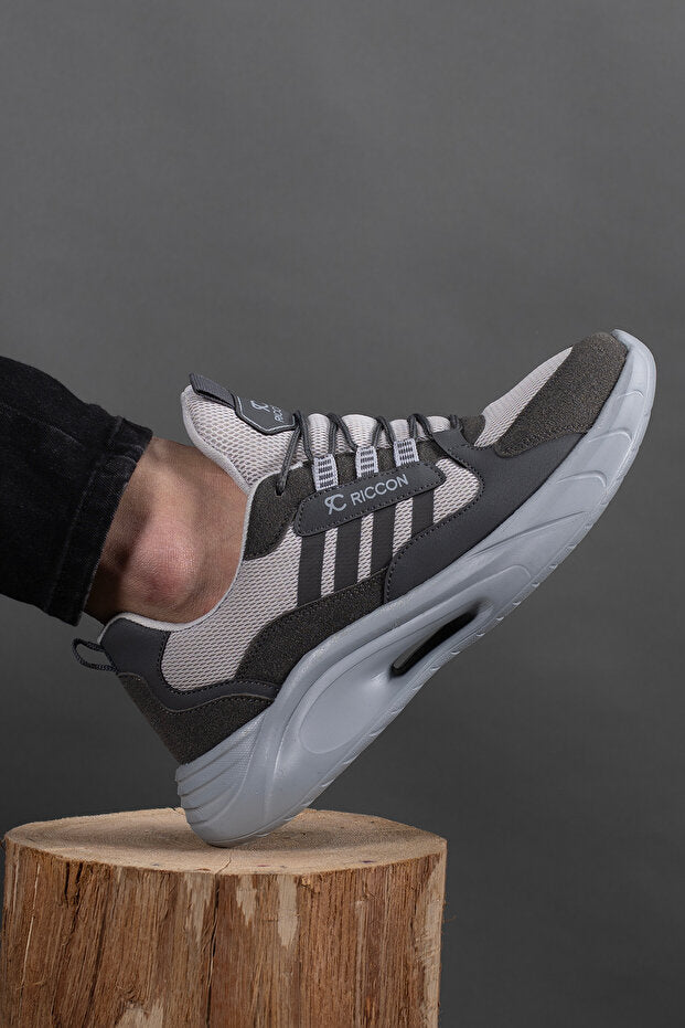 Riccon Torrine Unisex Sneaker 001293 Füme - Siyah