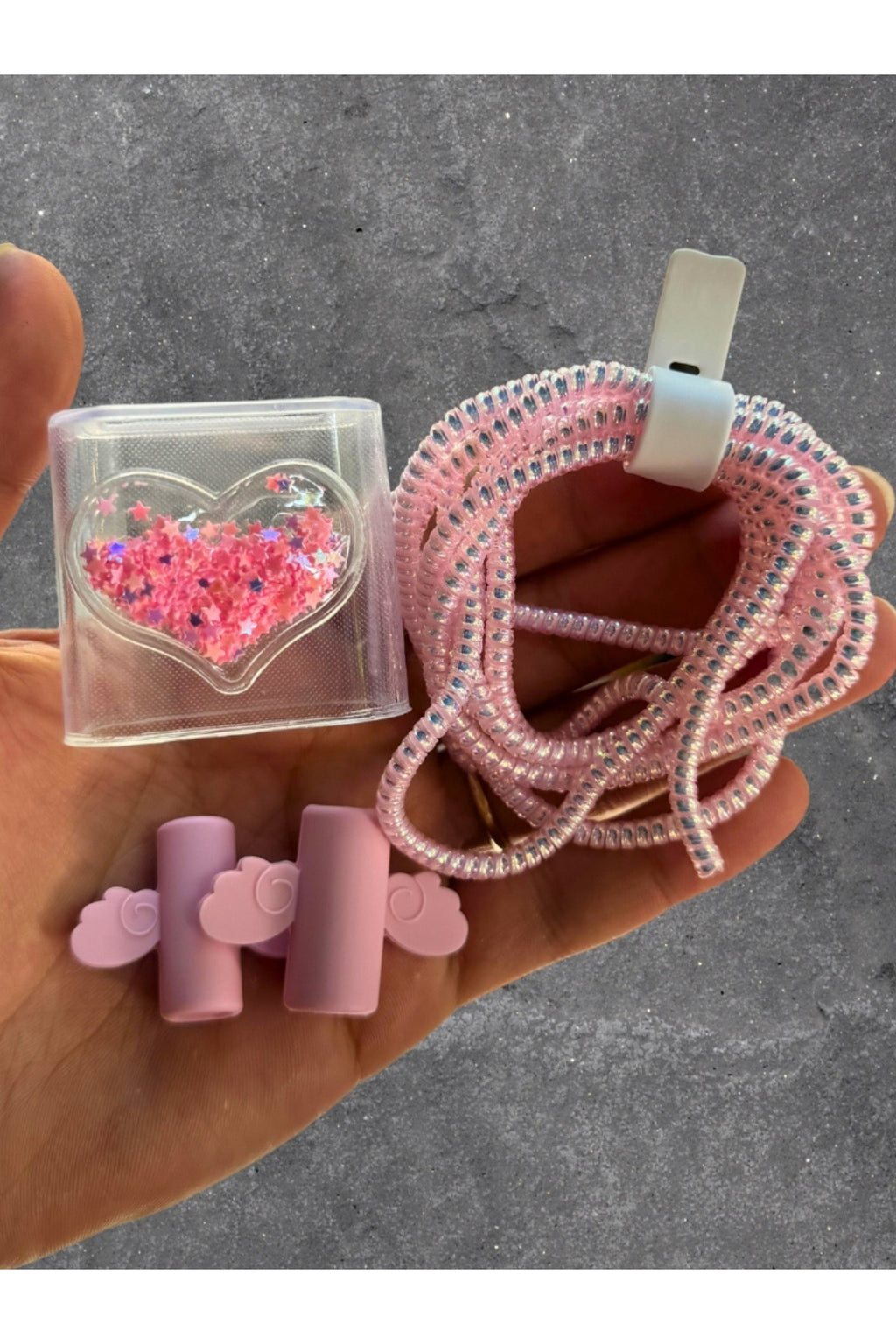 Dublin İphone 18w/20w Uyumlu Şarj Aleti Kılıfı, Şarj Kablosu Koruma Aparatı, Toparlayıcı, Koruyucu