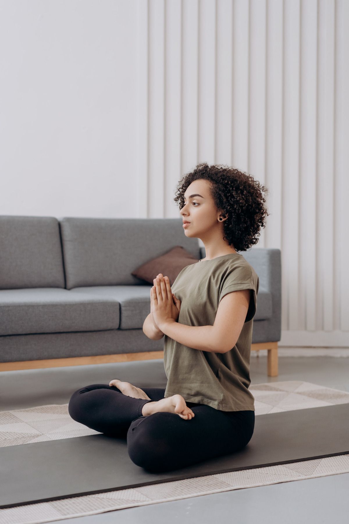BLACK DEER Pilates Yoga Kamp Matı Egzersiz Minderi Kaymaz Taban xcmm - Görsel 5