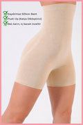 ELEGANCE KORSE Basen Toparlayıcı Bel Inceltici Kalça Sıkılaştırıcı Yüksek Bel Paçalı Korse Tayt