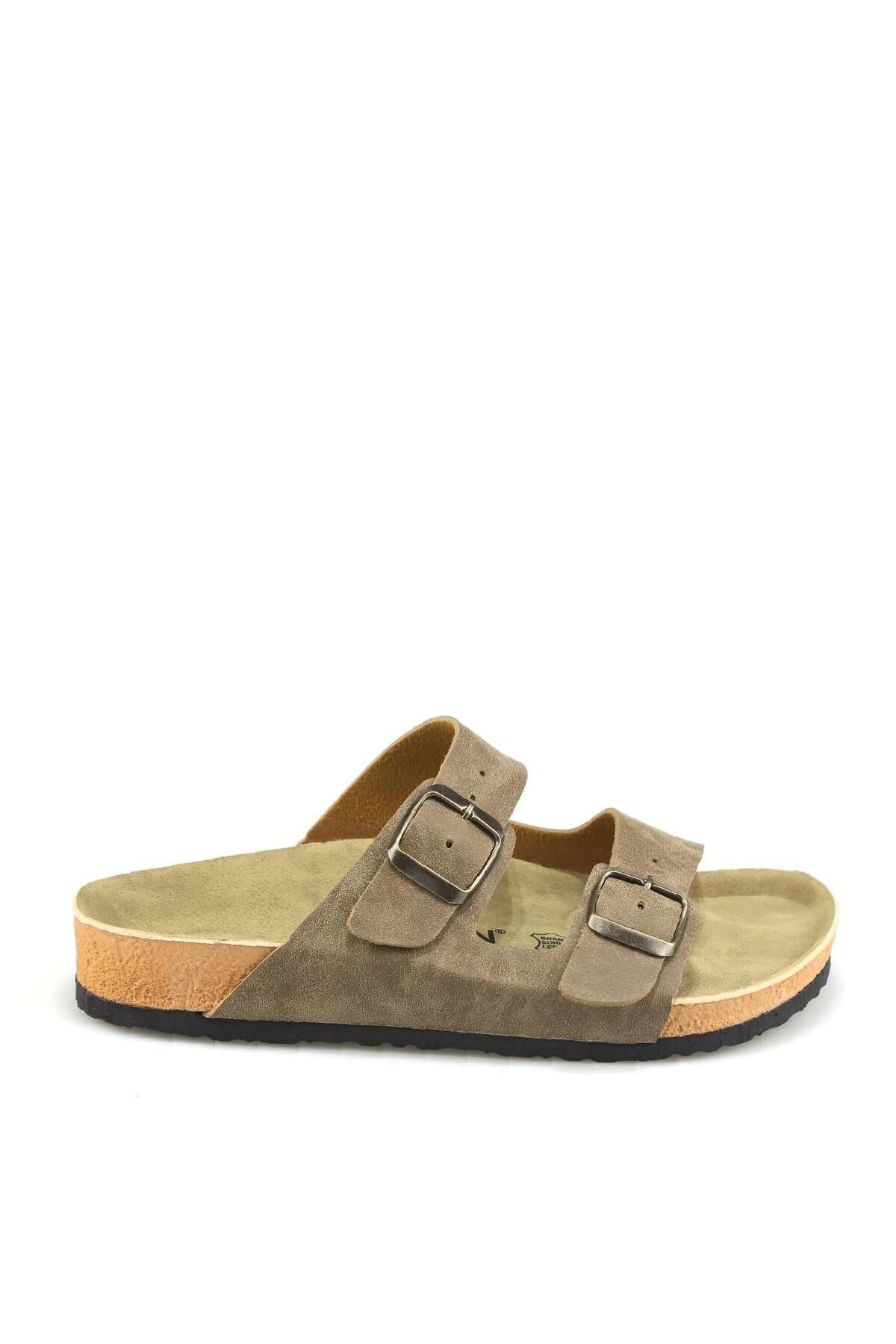 neon shoes Angel Unisex Ortopedik Tabanlı Terlik Çift Bantlı Tokalı Günlük Rahat Ev & Dışarı Terliği