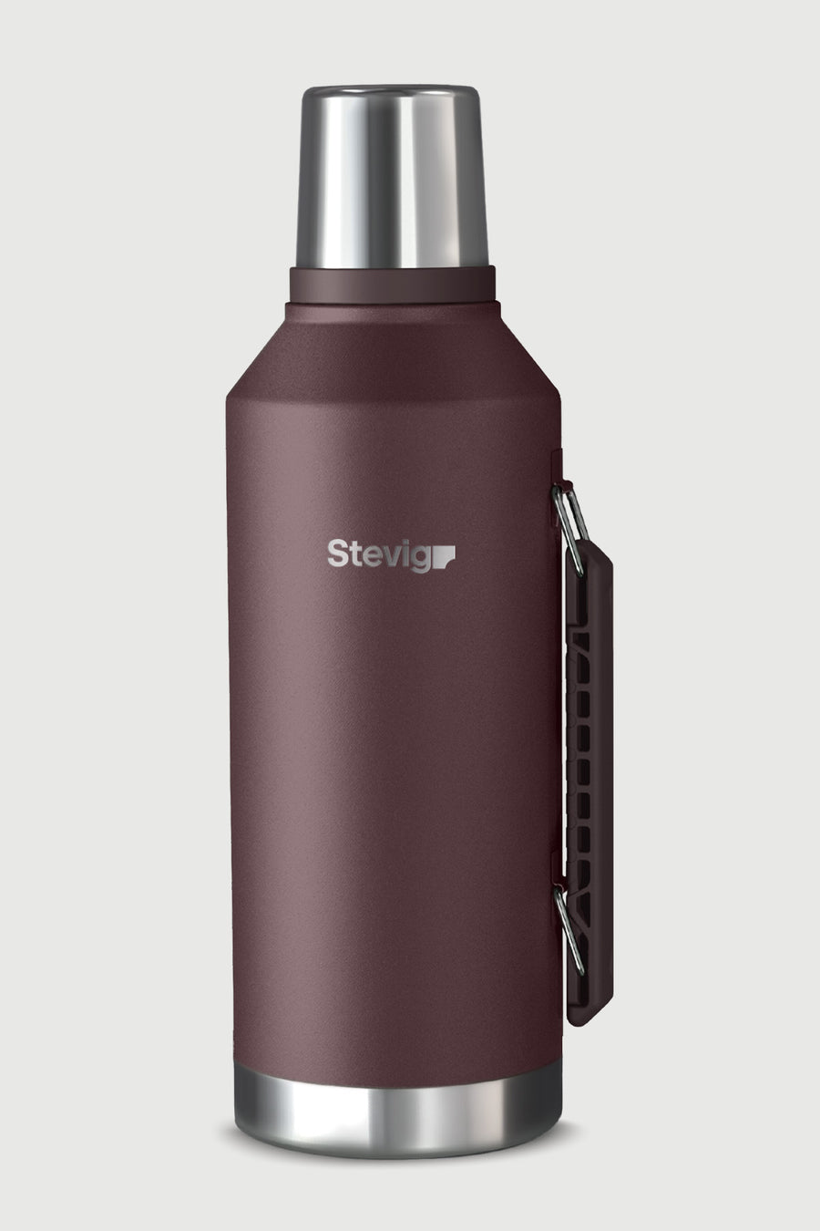 Stevig 4 Camp Klasik Vakumlu Kulplu Çelik Termos 1.5 LT. Green ST-206