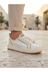 Lufian Tommy Erkek Sneaker Ayakkabı Siyah - Bej