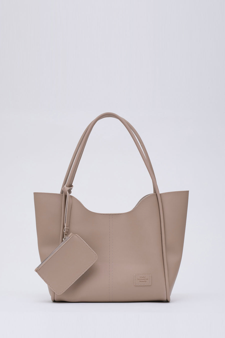 Shaka Siyah Shk108 Çıtçıtlı Suni Deri Cüzdanlı Makyaj Çantalı Kadın El Ve Omuz Çantası