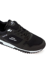 Slazenger Azez Siyah Beyaz Unisex Rahat Sneaker Spor Ayakkabı - Siyah Beyaz