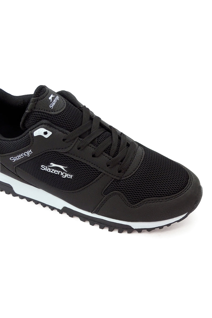Slazenger Azez Siyah Beyaz Unisex Rahat Sneaker Spor Ayakkabı - Siyah Beyaz