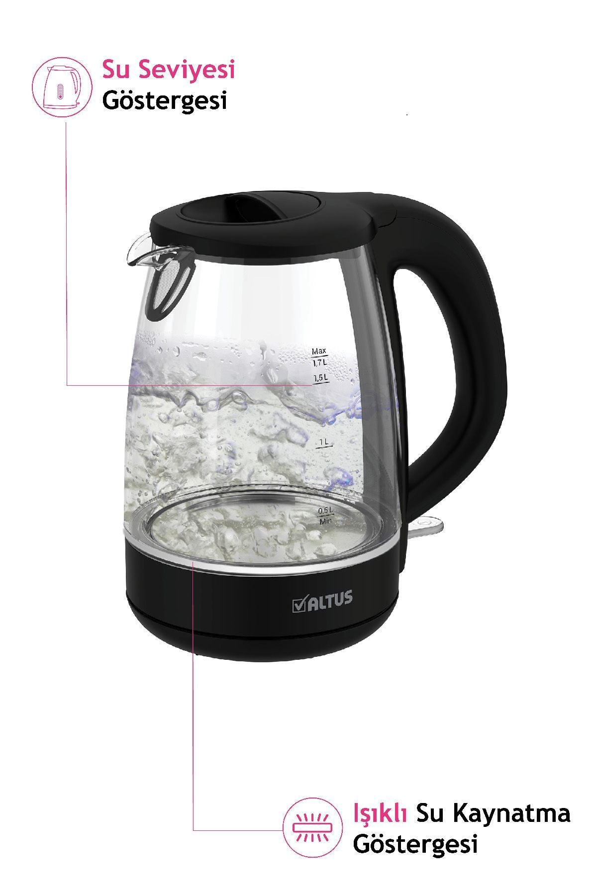Altus Al Cam Kettle - Görsel 4
