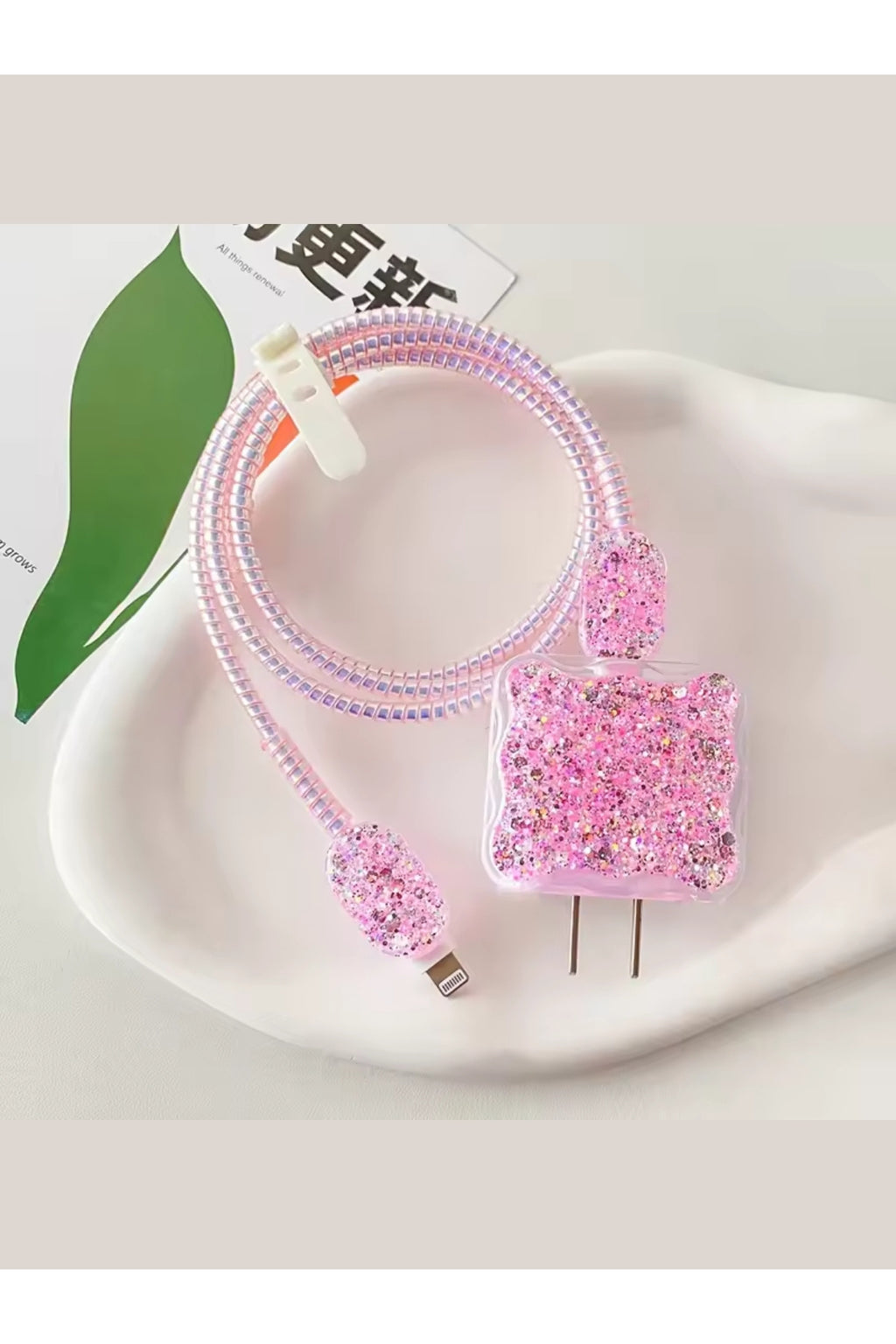 Dublin İphone 18w/20w Uyumlu Şarj Aleti Kılıfı, Şarj Kablosu Koruma Aparatı, Toparlayıcı, Koruyucu