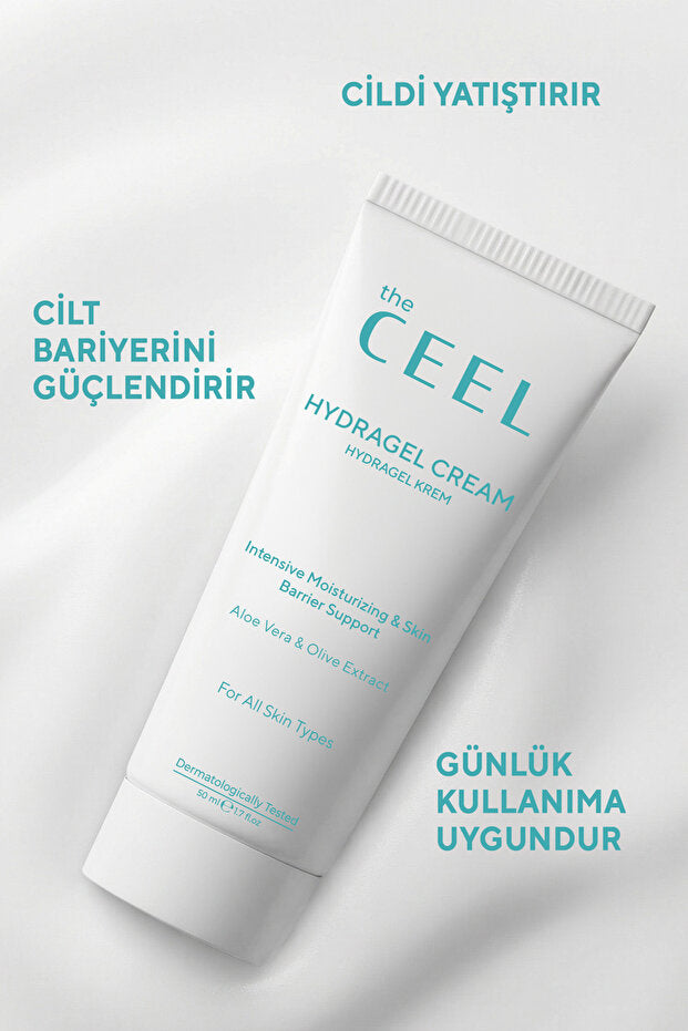 The Ceel Yoğun Nemlendirici & Cilt Bariyeri Destekleyici Jel Krem Hyaluronik Asit, Panthenol 50 ML