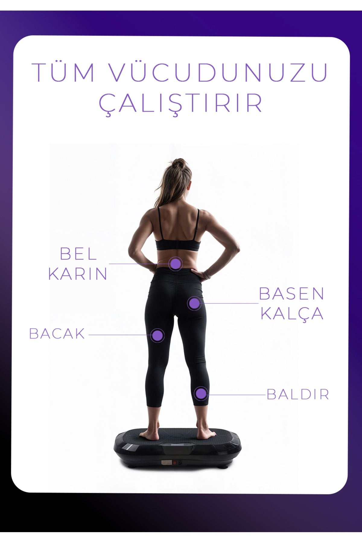 Revize Dizayn Prime Model Yüksek Titreşimli Zayıflama, Egzersiz Ve Spor Cihazı - Kondisyon Ve Spor Aleti