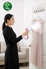 Kiwi Yeni Nesil Ksı 650 Portatif Buharlı Kırışık Giderici Dikey Ütü 1200w - Pembe
