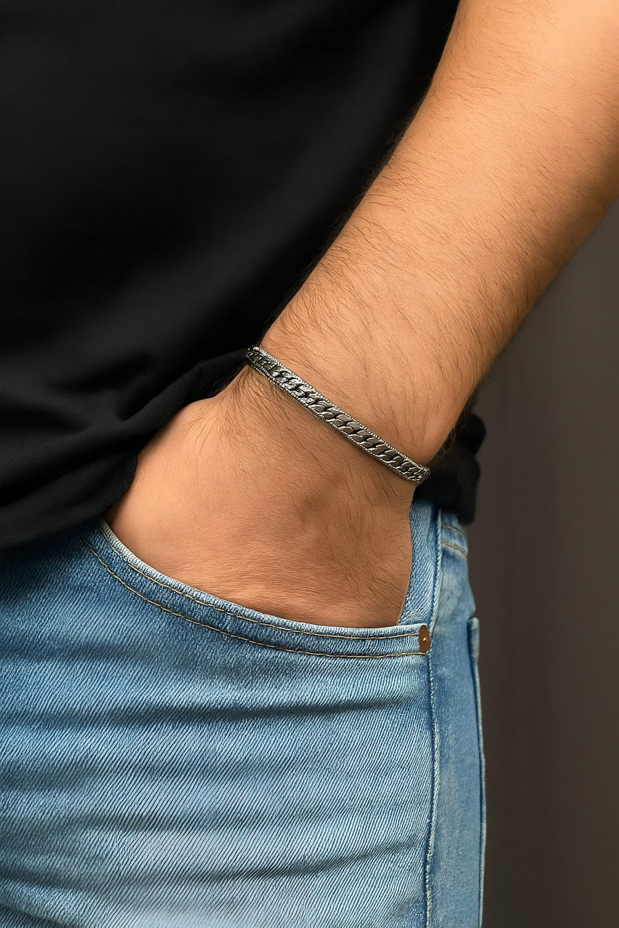 ruvelu 4'lü Paslanmaz Çelik Bileklik Seti - Sevgili,Arkadaş Hediyelik Kararmaz Bileklik - Unisex