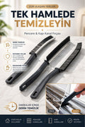 AYGÖREN HOME Çok Amaçlı Multi İnce Temizlik Fırçası Derz Arası Banyo Mutfak Lavabo Detay Temizleme Fırçası 1 ADET