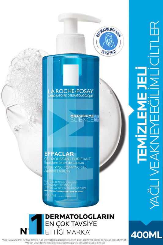 La Roche Posay Effaclar Temizleme Jeli ml Yağlı Ve Akneyeğilim Gösteren Ciltler