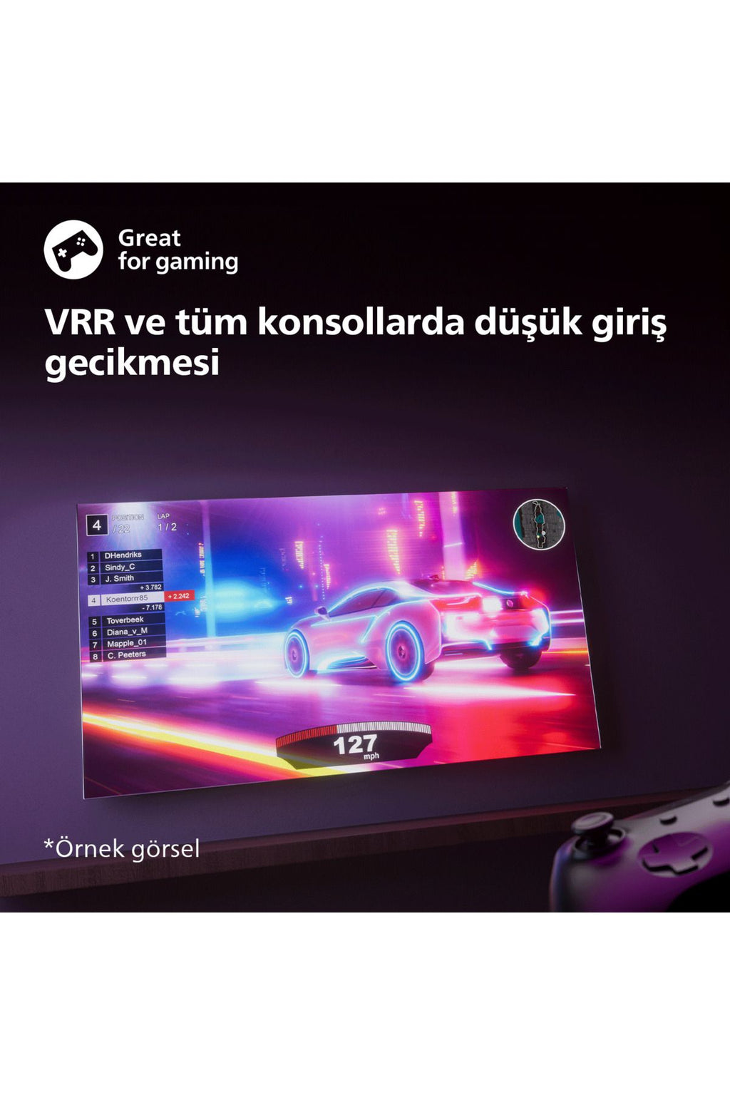 Philips PUS/" K UHD Uydu Alıcılı Smart LED TV - Görsel 8