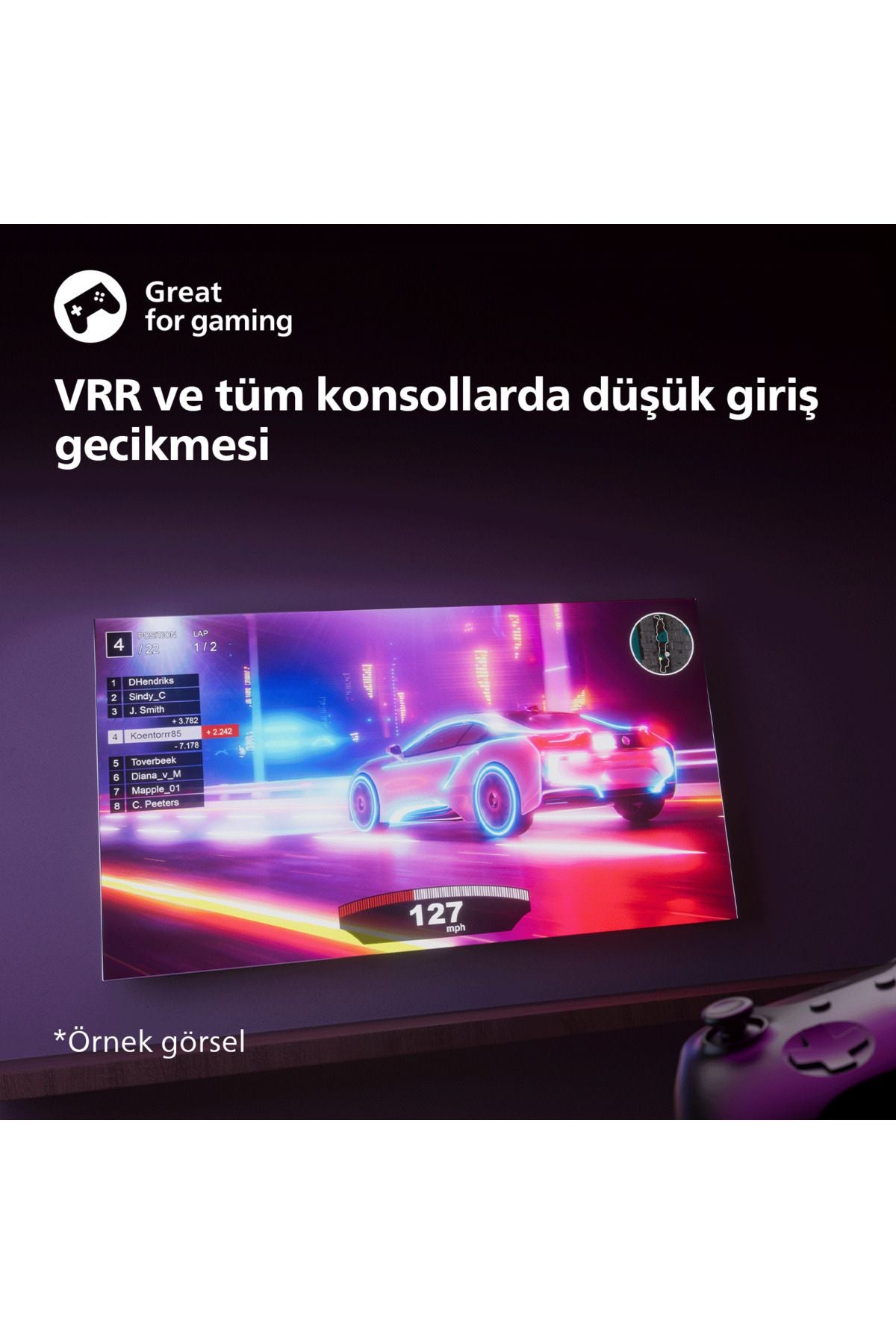 Philips PUS/" K UHD Uydu Alıcılı Smart LED TV - Görsel 8
