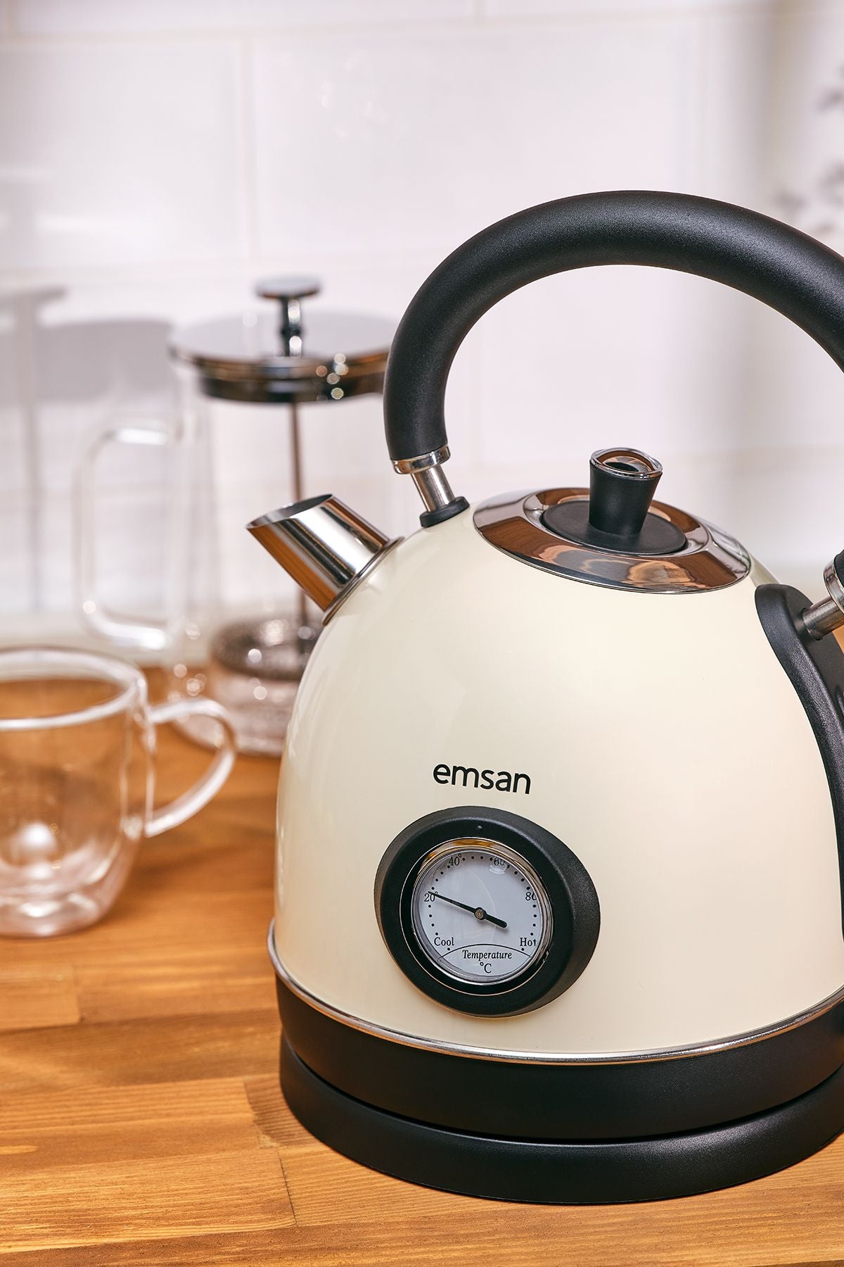 Emsan Turtle Kettle Cream - Görsel 2