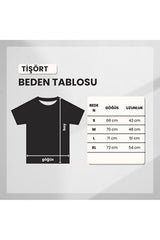 gencerco Dağ Tasarım Baskılı Premium Oversize T-shirt