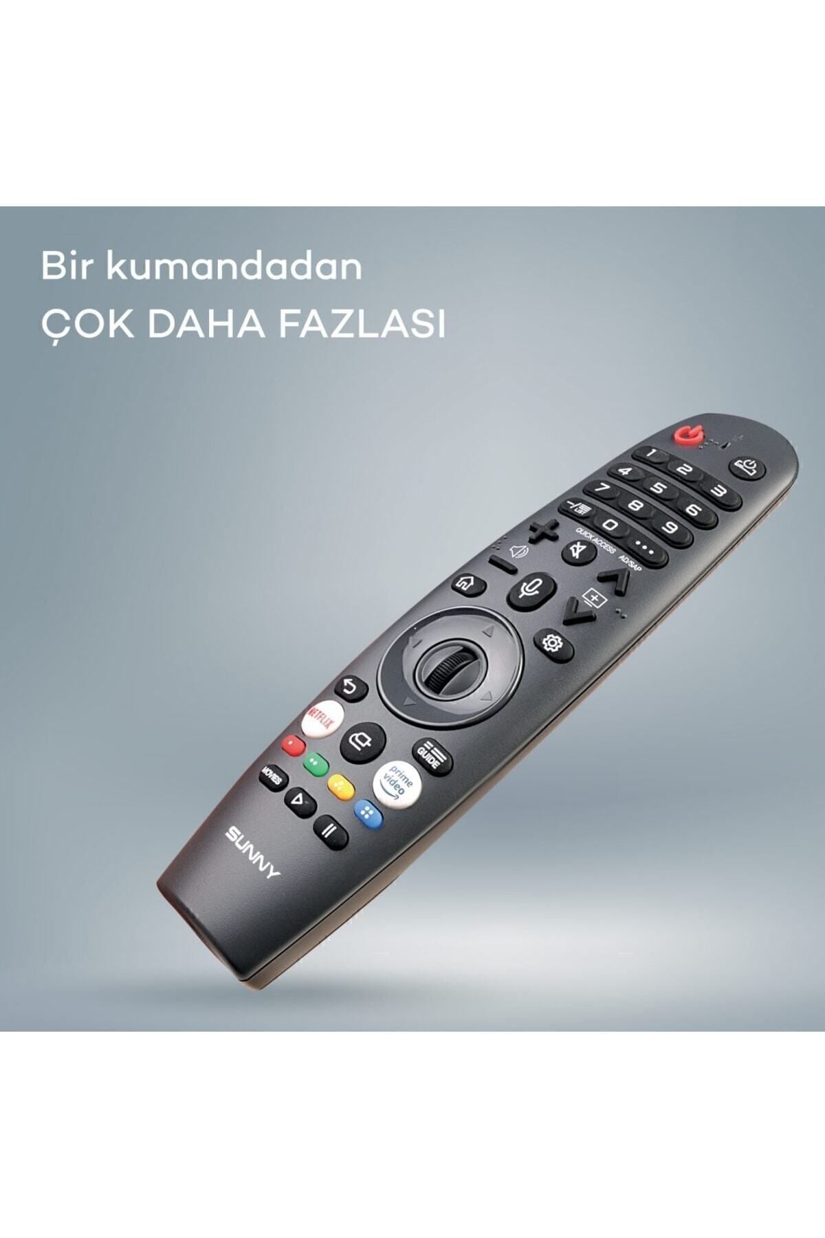 Sunny SNFMN'' Ekran Uydu Alıcılı K Ultra HD Smart WebOS LED TV - Görsel 5