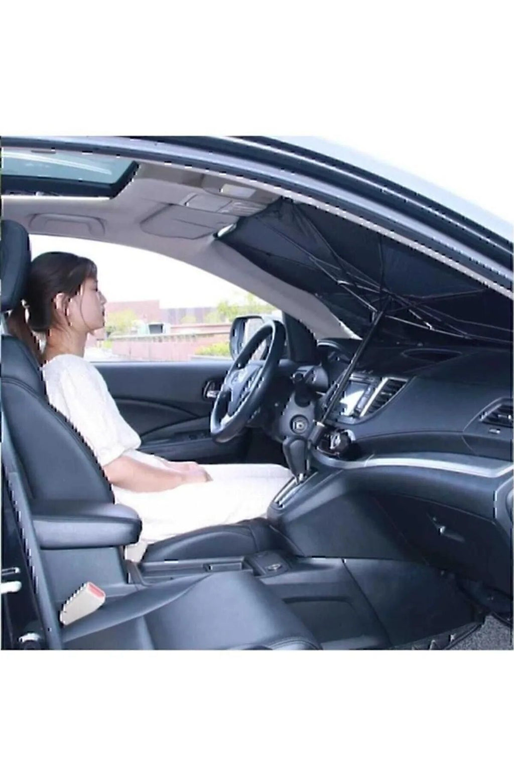 Carlifestyle Tüm Araçlar İçin Araba Ön Cam Katlanabilir - #049B24 3