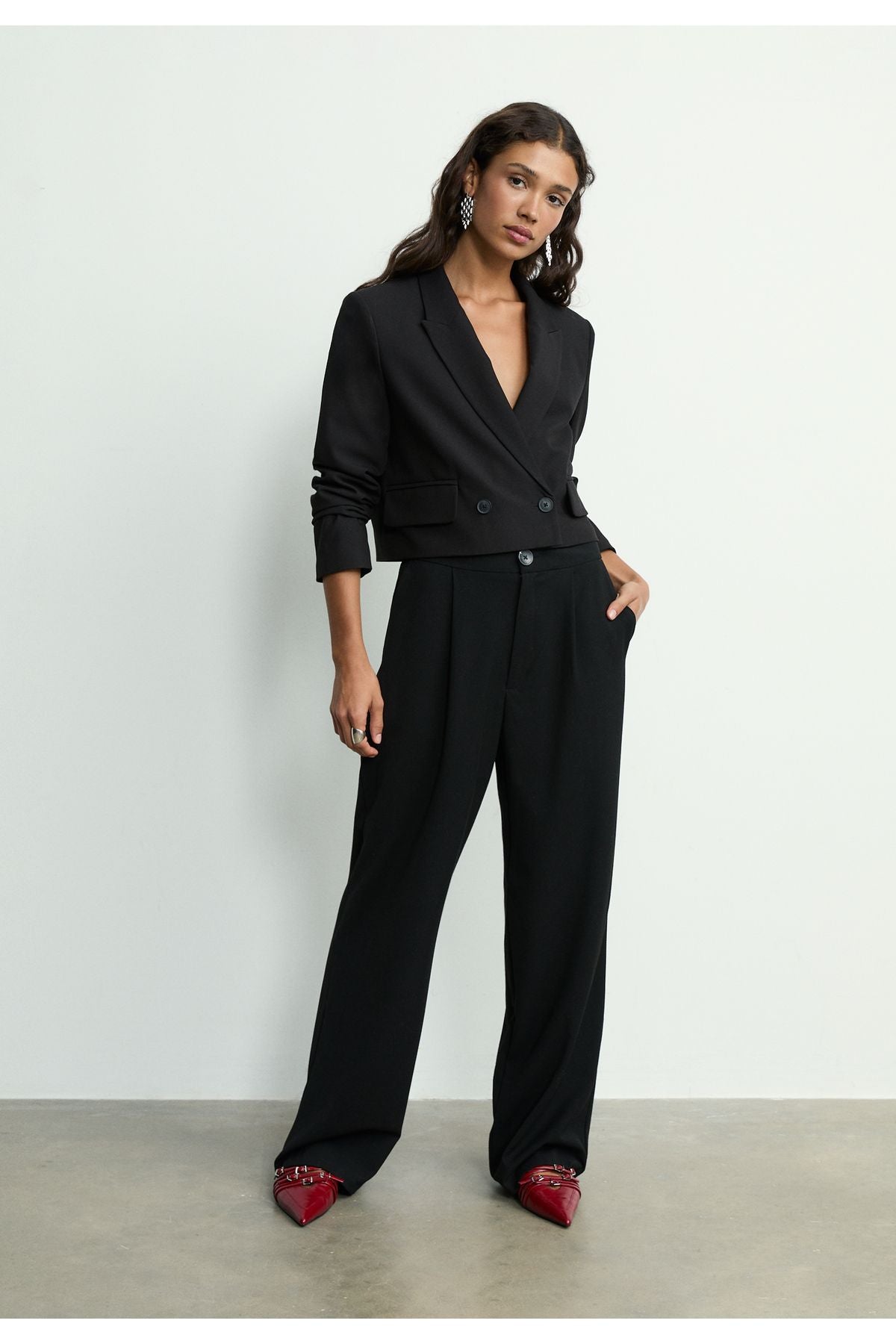 Stradivarius Geniş Paça Pantolon